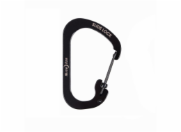 Nite Ize SlideLock Carabiner #4 z nerezové oceli černá (CSL4-01-R6)