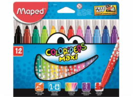 Maped Colorpeps maxi trojúhelníkové značky 12 barev (205572)