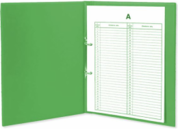 Biurfol Personal File Folder - světle zelená