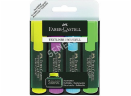 Faber-Castell Highlighters 48 v pouzdře, 4 barvy