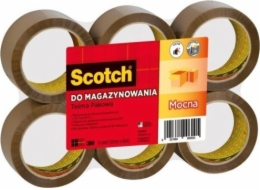 3M SCOTCH® balicí páska (S5066F6), akrylová, 50 mm, 66 m, hnědá - 8021684006005