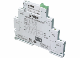 Relpol Časové relé PIR6WT-1Z-24VAC/DC-R úzkoprofilové multifunkční 1Z 6A 1 sec - 10 dní 24V AC / DC (857666)