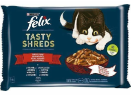 FELIX Tasty Shreds with beef and chicke