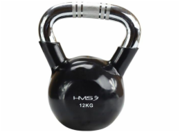 Kettlebell chrome 12kg black HMS KTC12