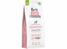 BRIT Care Dog Sustainable Sensitive  Insect & Fish Krmivo pro psy 12 kg 