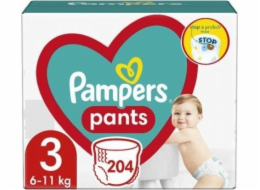 Pampers Pants Boy/Girl 3 204 pc(s)