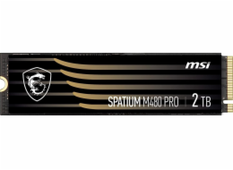 MSI SPATIUM M480 PRO PCIE 4.0 NVME M.2 