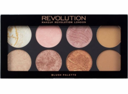 Makeup Revolution Ultra Blush Palette Golden Sugar bronzery a tvářenky