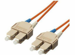 Vybavte propojovací kabel z optických vláken, SC - SC, Multimode, Duplex, OM1, 1 m (253321)