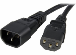 StarTech 1M C14 - C13 napájecí kabel, černý (PXT1001M)