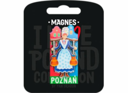 PAN DRAGON Magnet Poznań Bamberka - miluji Polsko C