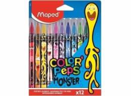 Fixy Maped Colorpeps Monster 12 barev