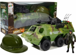 Figurka LEANToys Army Set Vojenské vozidlo Camo a figurka vojáka