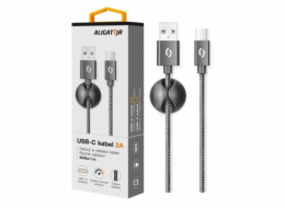 ALIGATOR datový kabel  PREMIUM 2A, USB-C, černá