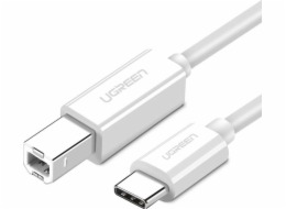 Ugreen USB kabel USB 2.0 CB kabel UGREEN US241 pro tiskárnu 1,5 m (bílý)