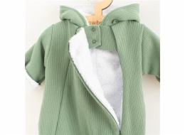 Kojenecká kombinéza s kapucí New Baby Frosty mint Vel.62 (3-6m)