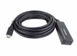 PremiumCord ku31rep10 USB-C repeater a prodlužovací Male-Female, 5Gbps, 10m PREMIUMCORD USB-C repeater a prodlužovací kabel Male-Female, 5Gbps 10m