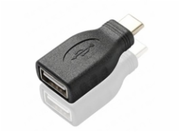 PremiumCord Adaptér USB na USB-C, černá