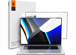 Spigen TEPLENÉ SKLO SPIGEN GLASS FC MACBOOK PRO 14 2021 ČERNÉ