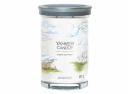 Svíčka ve skleněném válci Yankee Candle, Čistá bavlna, 567 g