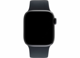 Apple Watch 9 GPS 45mm Alu Midnight Sport Armband M/L