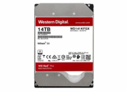 WD RED Pro NAS WD142KFGX 14TB SATAIII/600 512MB cache, 255 MB/s, CMR