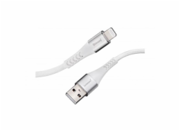 Intenso USB Cable A315L Nylon 1,5m white USB-A / Lightning 12W