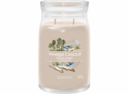 Svíčka ve skleněné dóze Yankee Candle, Přímořská dřeva, 567 g