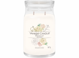 Svíčka ve skleněné dóze Yankee Candle, Svatební den, 567 g