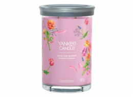 Svíčka ve skleněném válci Yankee Candle, Ručně vázané květiny, 567 g