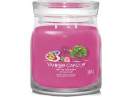 Svíčka ve skleněné dóze Yankee Candle, Umění v parku, 368 g