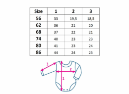 Kojenecké body New Baby Classic II světle růžové Vel.74 (6-9m)