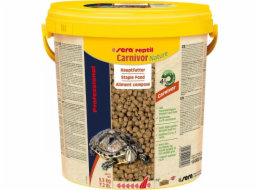 Sera Reptil Professional Carnivor Nature 10 l, granule - plazi, doplňkové krmivo