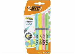 Bic PASTELOVÉ ZVÝRAZŇOVAČE 4 KUSY MIX BIC 964859