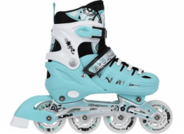 Inline brusle NILS Extreme NH10905 s vyměnitelným rámem, nastavitelná mint, velikost 35-38