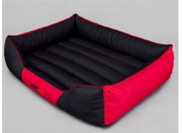 Hobbydog Comfort Bed - černo-červená XXXL