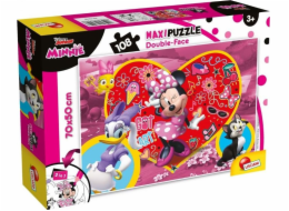 Lisciani Oboustranné puzzle maxi 108 Minnie Mouse