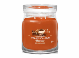 Svíčka ve skleněné dóze Yankee Candle, Skořicová tyčinka, 368 g