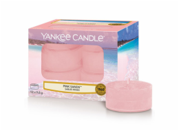Svíčky čajové Yankee Candle, Růžové písky,   12 ks