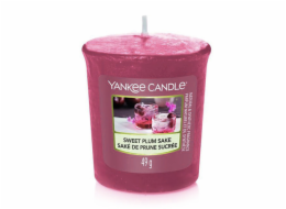 Svíčka Yankee Candle, Sladké švestkové saké, 49g
