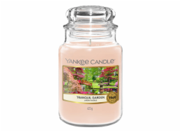 Svíčka ve skleněné dóze Yankee Candle, Tichá zahrada, 623 g