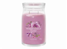 Svíčka ve skleněné dóze Yankee Candle, Divoká orchidej, 567 g