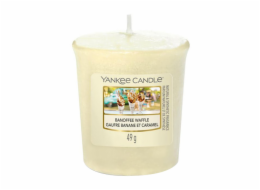 Svíčka Yankee Candle, Vafle s banány a karamelem, 49 g