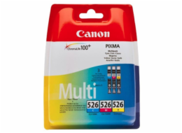 Canon CARTRIDGE CLI-526 C/M/Y Multi pack pro PIXMA MG5150, IP4x50, MG5x50, MG8250, MX715 (450 str.)