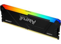 Kingston FURY Beast/DDR4/16GB/3733MHz/CL19/1x16GB/RGB/Black