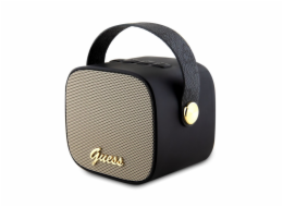 Guess Mini Bluetooth Speaker PU 4G Strap, černá Nové