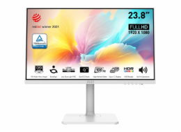 MSI Modern/MD2412PW/23,8"/IPS/FHD/100Hz/1ms/White/3R