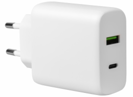 AVACOM HomePRO+ síťová nabíječka s Power Delivery 65W s výstupy USB-C a USB-A