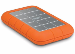 LaCie HDD Rugged Mini 2 TB externí disk stříbrná oranžová (9000298)