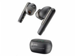 Poly Voyager Free 60+ bluetooth headset, BT700 USB-A adaptér, dotykové nabíjecí pouzdro, černá